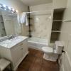 Full bathroom w/ Marble vanity and new toilet (2026)