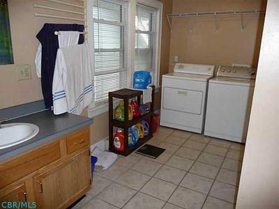 bathroom and laundry room