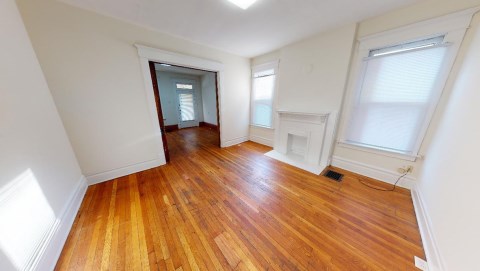 Another shot of the dining room and living room areas!