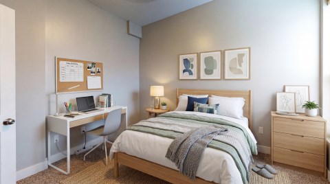 Staged Bedroom