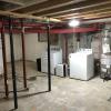 View of laundry area in the clean dry basement