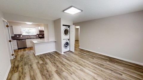 High-Efficiency Washer and Dryer INCLUDED
