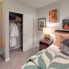 End your day in a cozy bedroom!