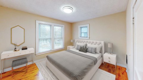 Beautiful and spacious bedrooms!