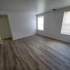 Living room overlooks front yard
