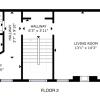 Floor plan layout - 2nd floor