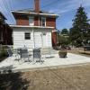 Rear patio
