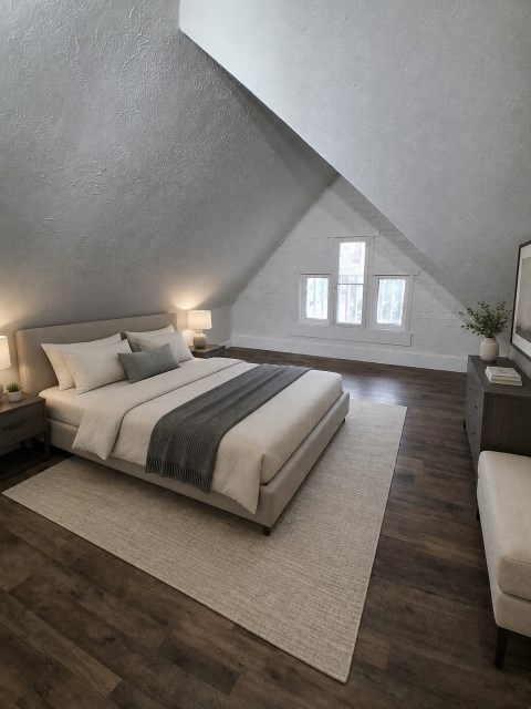 Bedroom 1 - Virtually Staged