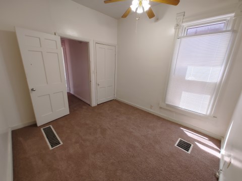Bedroom off kitchen