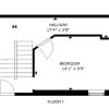 Floor plan layout - 1st floor