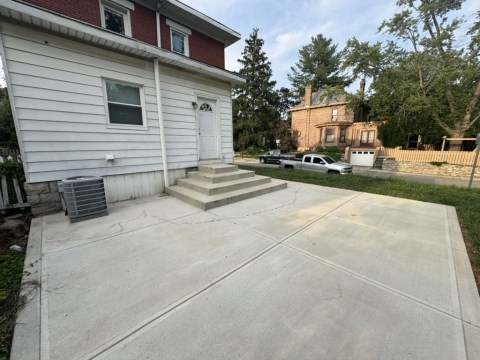 Concrete Patio