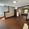 Living room w/ decorative fireplace