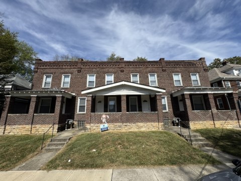Front of building