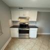 New range and a lot of cabinet space