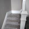 new carpet steps and upstairs