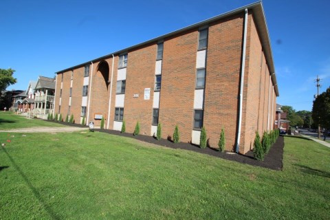 Modern Building....one block from Campus