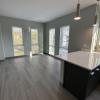 kitchen and living room