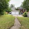 back yard and parking
