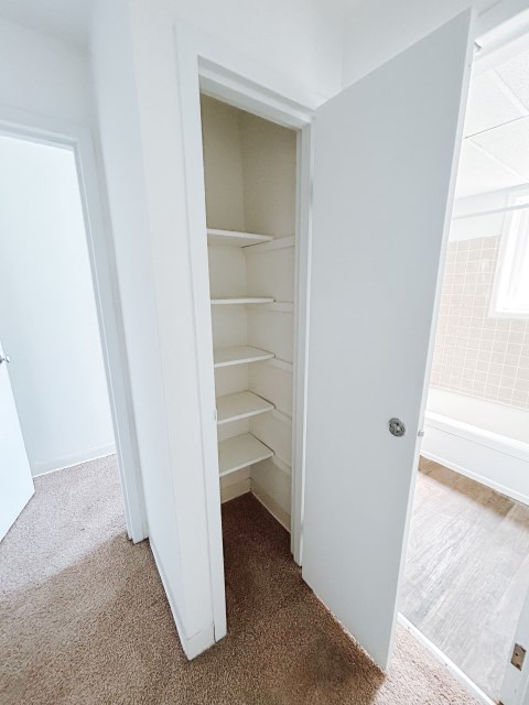 Hall Closet Near Restroom