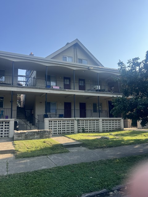 Front of building