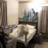 Bedroom with balcony