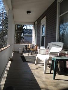 The front porch