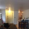 Kitchen and breakfast bar with dishwasher