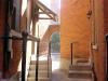 The shared courtyard area