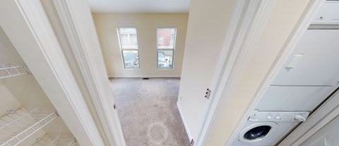 laundry & bedroom