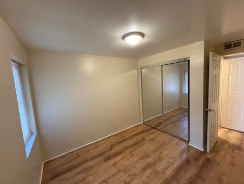 Bedrooms with large closets
