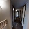 upstairs