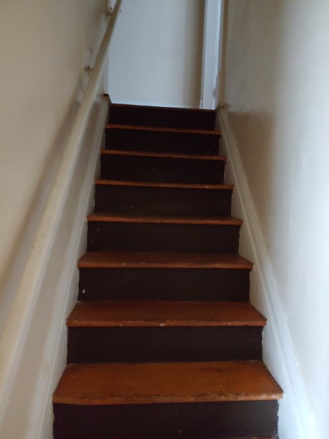 Upstairs through dining/office