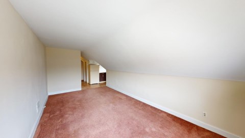 Another shot of the upstairs room and kitchen