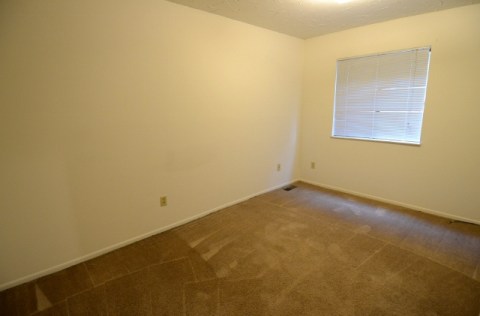 One of the four upstairs bedrooms