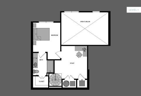 Floorplan for 503 Floor #1!