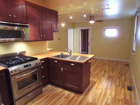 1083 Kitchen and Living Room