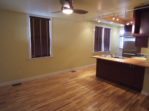 1083 Kitchen and Living Room