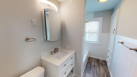 Remodeled and Updated Bathroom