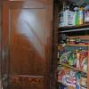 Pantry closet next to the kitchen
