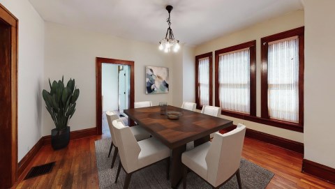 Beautiful dining room area!