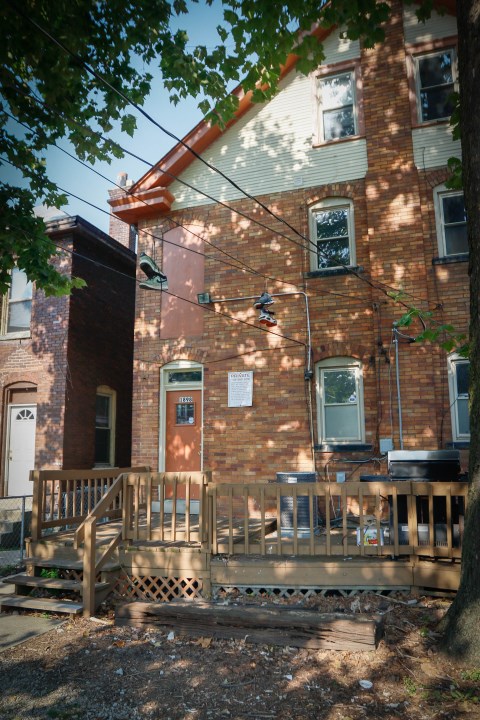 Backyard and Parking