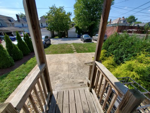 Back Yard & Parking Area