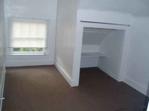 bedroom with storage
