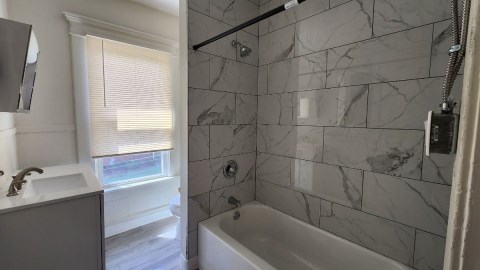 Second floor bath