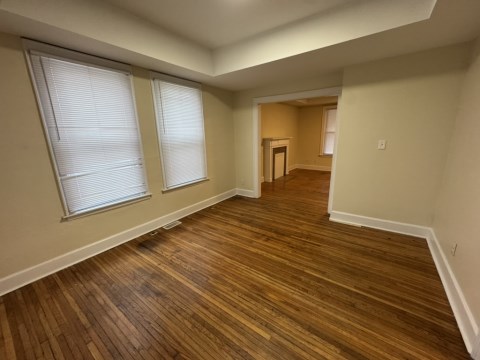 Dining room opens to kitchen & living room
