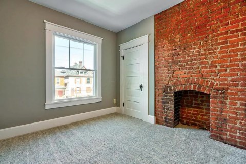 Original Brick In Bedroom
