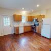 Big spacious kitchen with newer granite countertops / granite back splash!