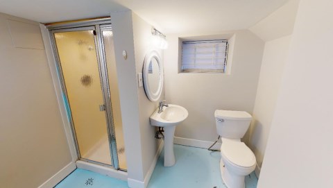 Full Bathroom in basement too!