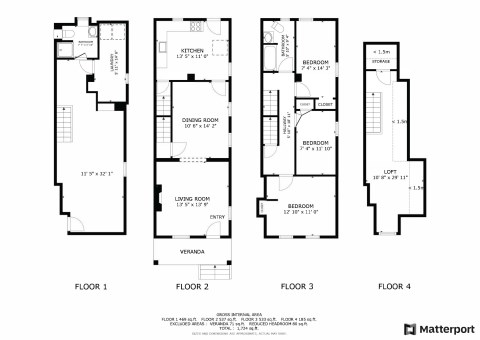 Floor Plans of the Entire House
