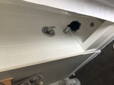 Upstairs Bathroom Shower View